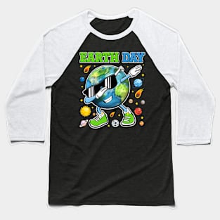 Earth Day Funny Dab Baseball T-Shirt